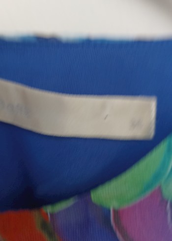 Renkli Pilili Kadın Elbise - Görsel 3