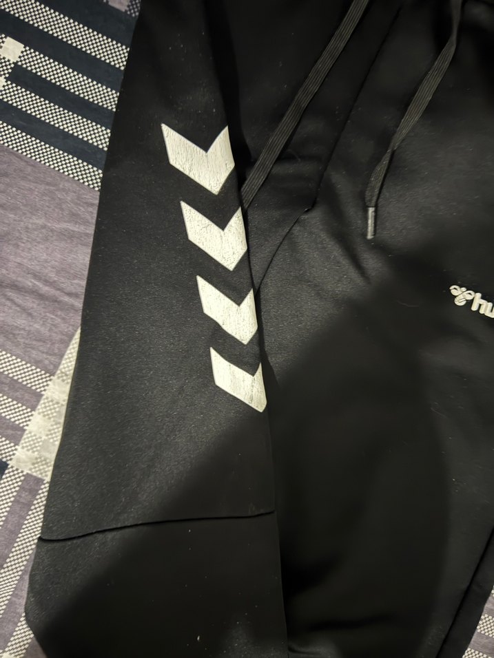 Erkek Siyah Hummel Outdoor Eşofman Altı - Görsel 2