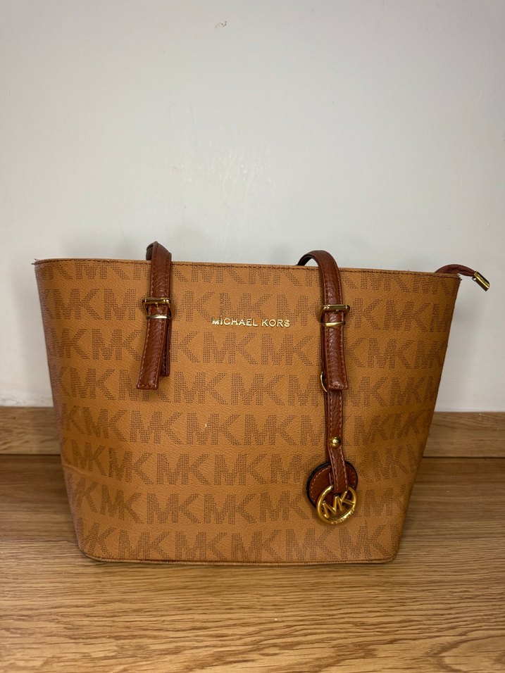 Michael Kors Kahverengi Deri Kadın Çanta - Görsel 2