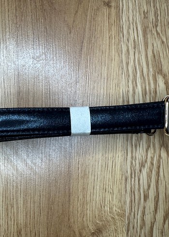 Zincir Detaylı Siyah Puantiyeli Deri Çanta - Görsel 5