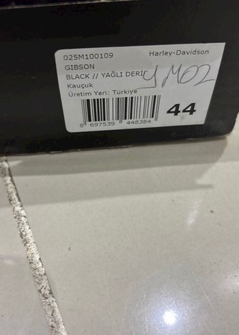 Erkek Siyah Deri  Bot - Görsel 5