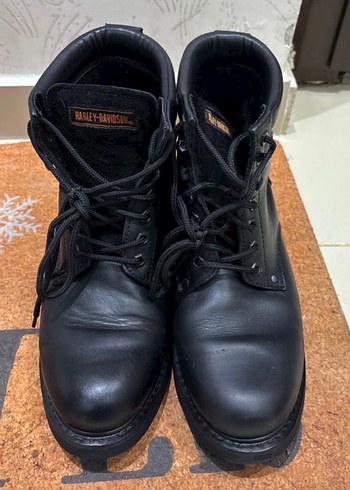 Erkek Siyah Deri  Bot - Görsel 3