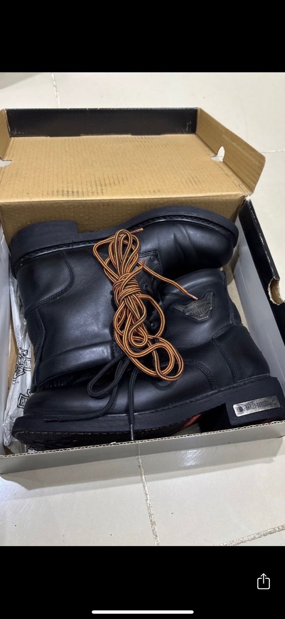 Erkek Siyah Deri  Bot - Görsel 4