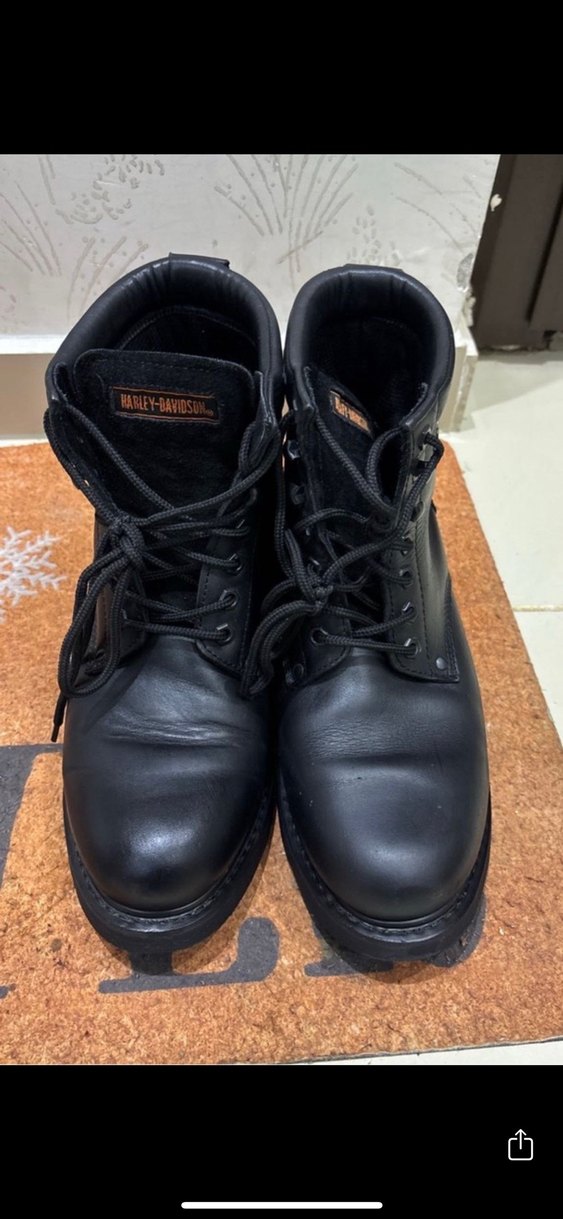 Erkek Siyah Deri  Bot - Görsel 3