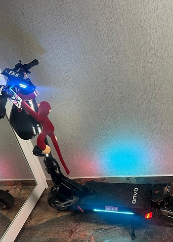 Siyah Çocuk Scooter'ı ONVO Marka - Görsel 3