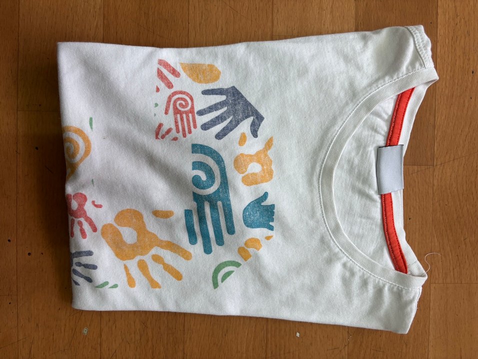 Polo marka Baskılı Beyaz Kısa Kollu kadın Tişörtü - Görsel 3