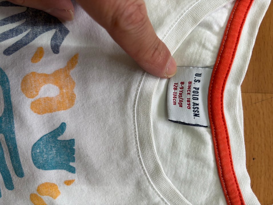 Polo marka Baskılı Beyaz Kısa Kollu kadın Tişörtü - Görsel 2