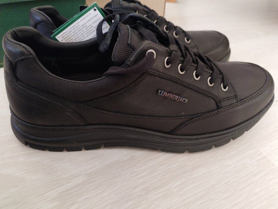 Erkek Siyah Casual Spor Ayakkabı - Görsel 2