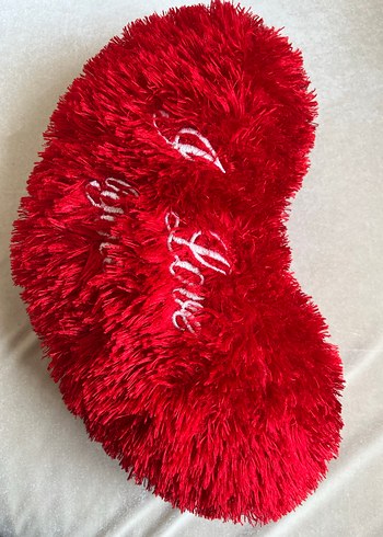 Peluş Kalp Yastık - Görsel 3