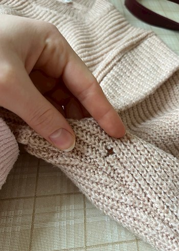 Kadın Triko Uzun Kollu Kazak - Görsel 7