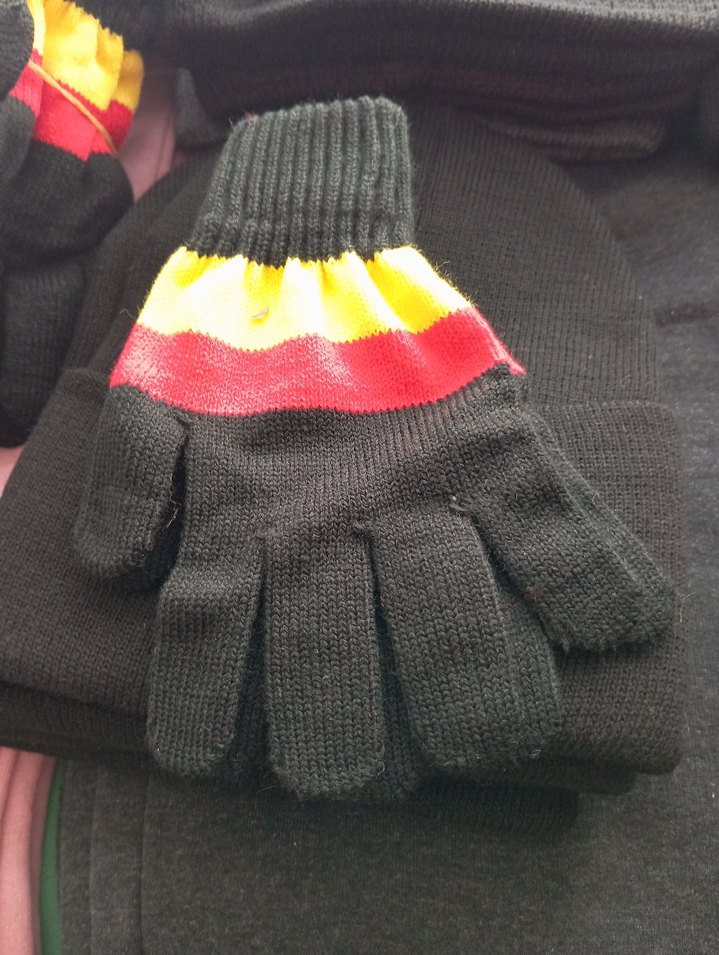 Renkli Örgü Erkek çocuk Eldiveni - Görsel 2