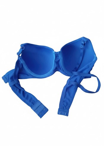 Mavi Minimalist Midi Sütyen - Görsel 3