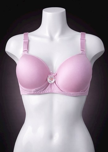 Pastel Pembe Destekli Sütyen - Görsel 3