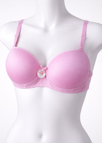 Pastel Pembe Destekli Sütyen - Görsel 5