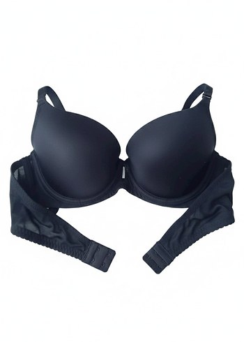 Siyah Minimalist Gotik Sütyen - Görsel 3