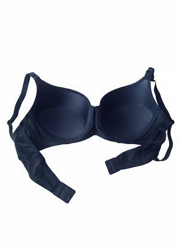 Siyah Minimalist Gotik Sütyen - Görsel 2