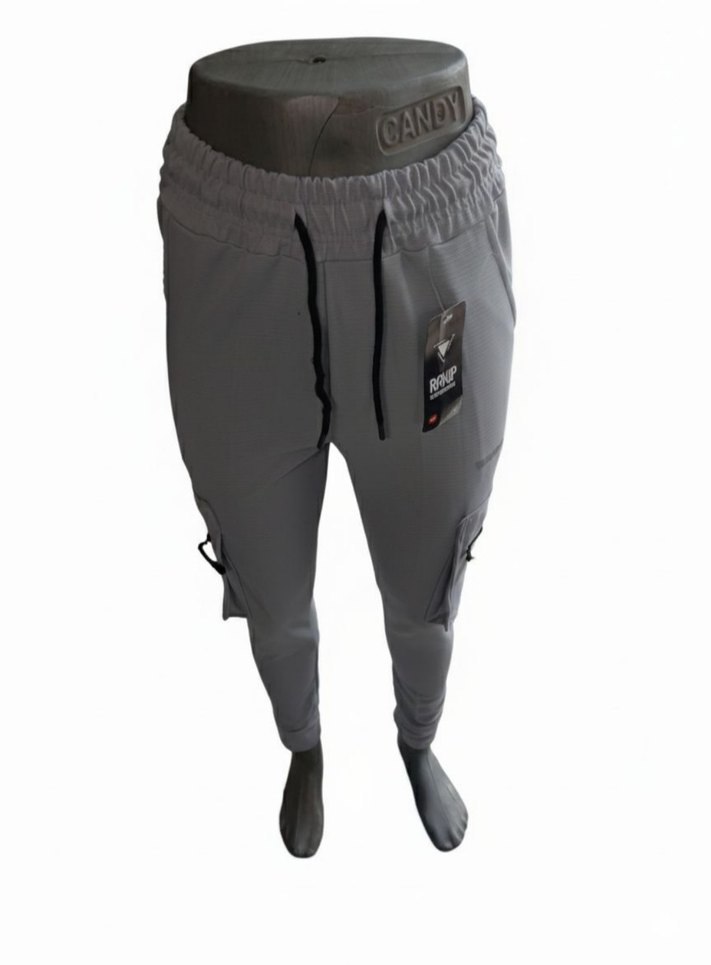 Erkek Beyaz Mini Jogger Cepli Eşofman - Görsel 2