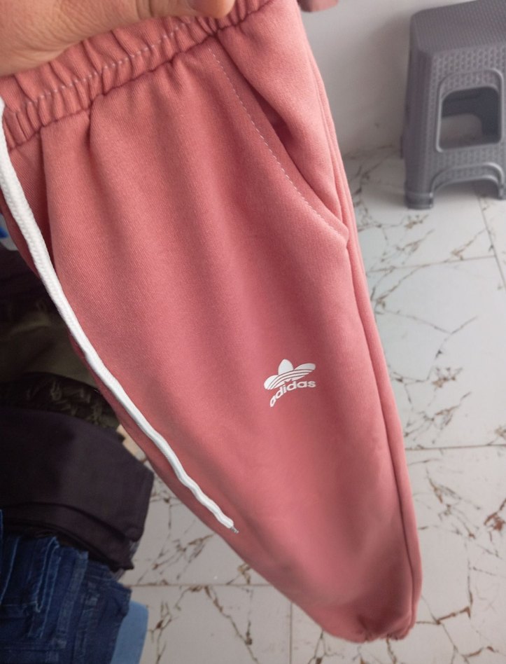 Pembe Rahat Kesim Kadın Eşofman - Görsel 2