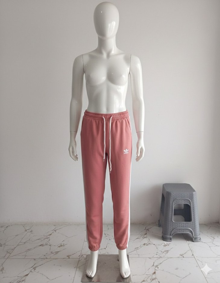 Pembe Rahat Kesim Kadın Eşofman - Görsel 3