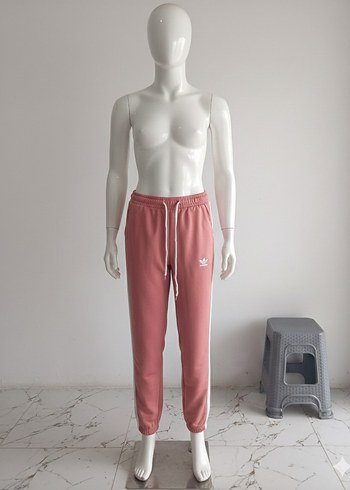 Pembe Rahat Kesim Kadın Eşofman Altı - Görsel 3