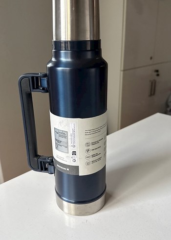 Stanley Klasik Lacivert Termos 1.4L - Görsel 8