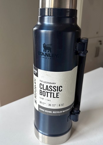 Stanley Klasik Lacivert Termos 1.4L - Görsel 2