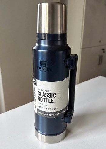 Stanley Klasik Lacivert Termos 1.4L - Görsel 3