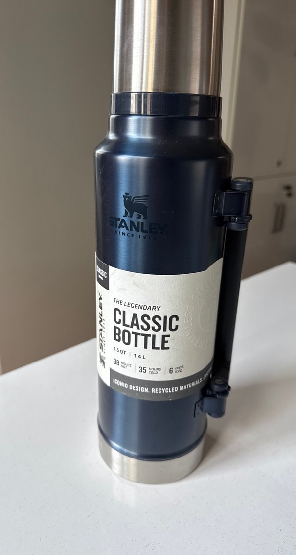 Stanley Klasik Lacivert Termos 1.4L - Görsel 2