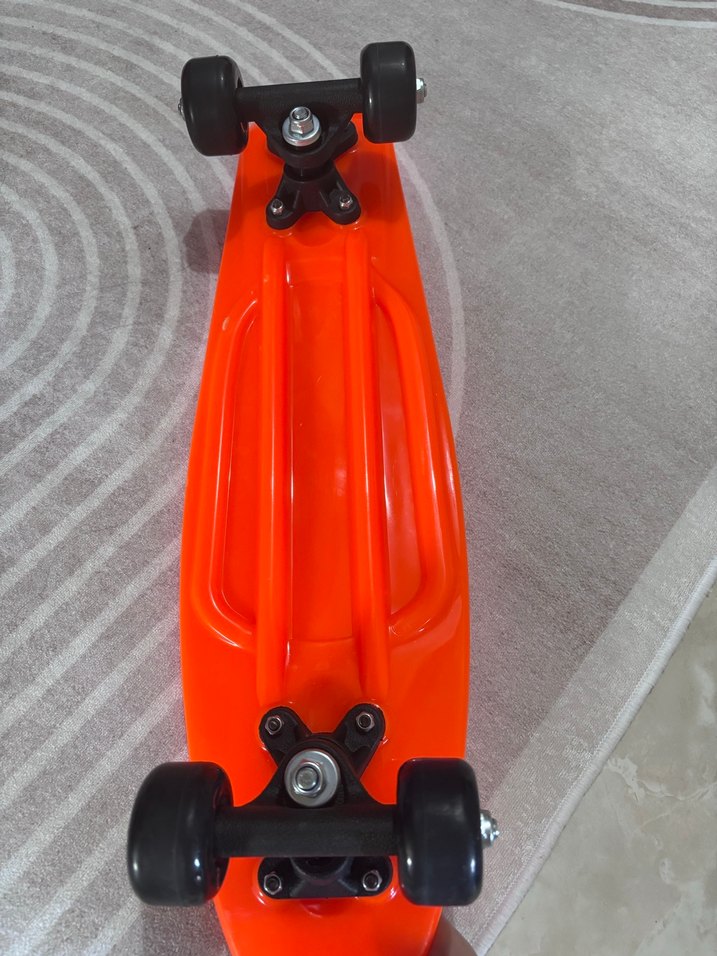 Renkli Turuncu Çocuk Kaykay - Görsel 2