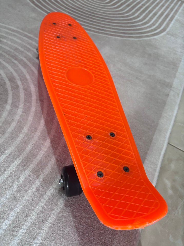 Renkli Turuncu Çocuk Kaykay - Görsel 5