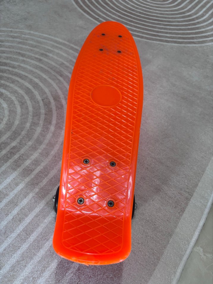 Renkli Turuncu Çocuk Kaykay - Görsel 4