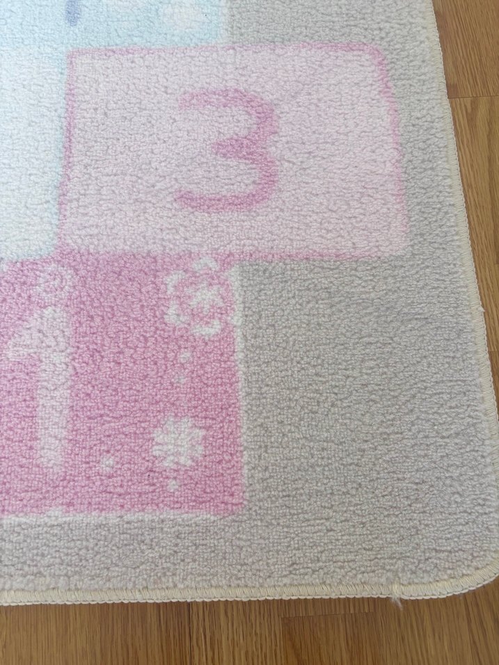 Pastel Renkli Çocuk Oyun Halısı - Görsel 3