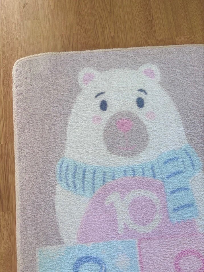 Pastel Renkli Çocuk Oyun Halısı - Görsel 2