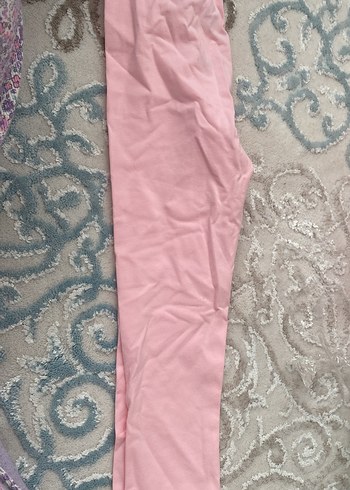 Düğmeli Çok Renkli Kız Taytı - Görsel 5