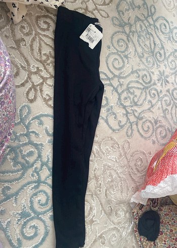 Düğmeli Çok Renkli Kız Taytı - Görsel 2