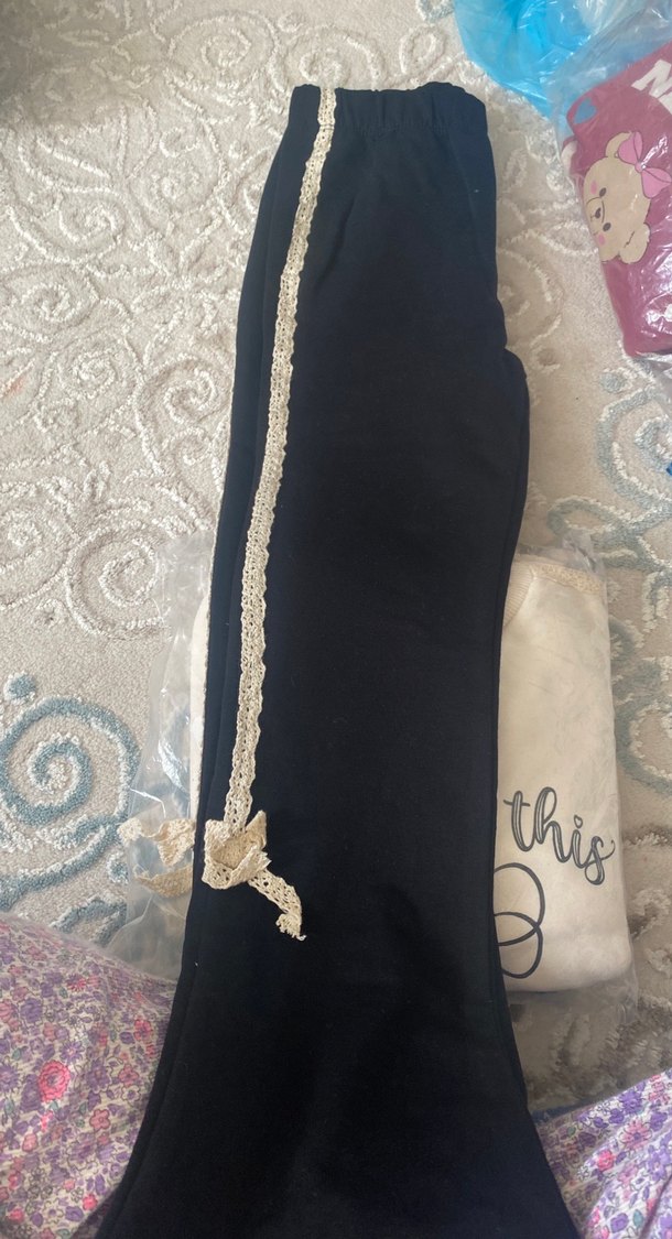 Bej Bohem kız çocuk takım - Görsel 2