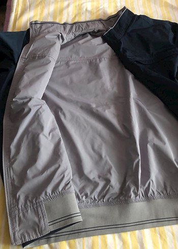 Erkek Siyah Fermuarlı Spor Ceket - Görsel 2