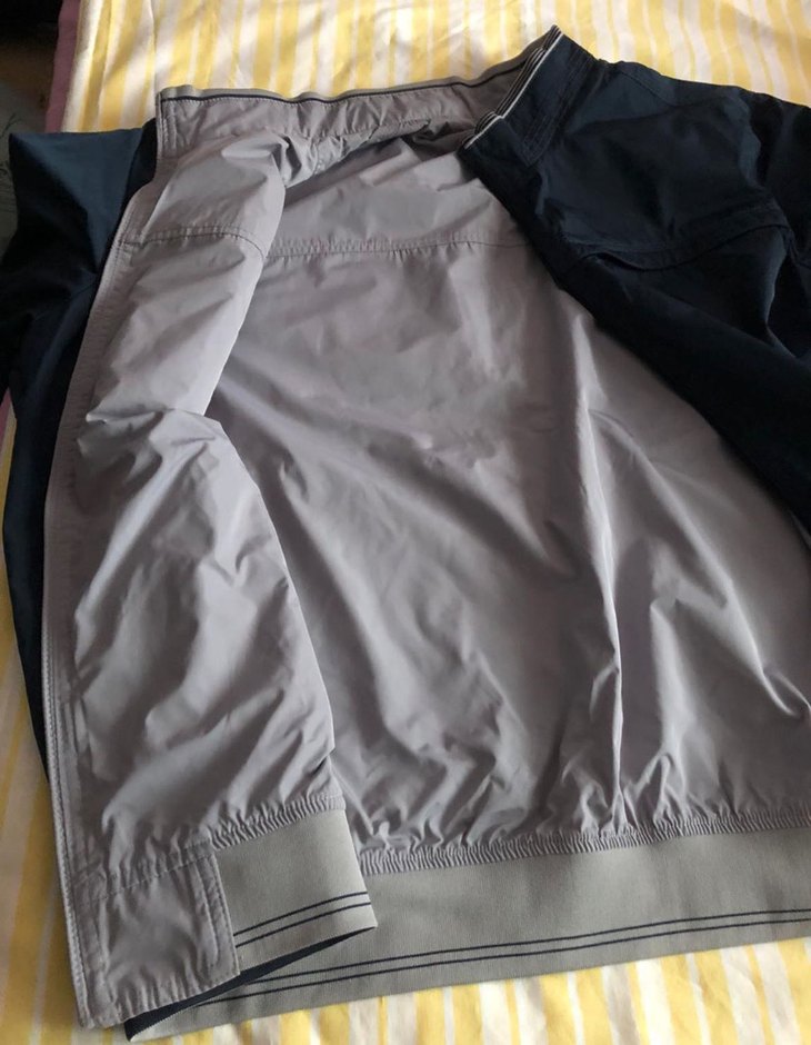 Erkek Siyah Fermuarlı Spor Ceket - Görsel 2