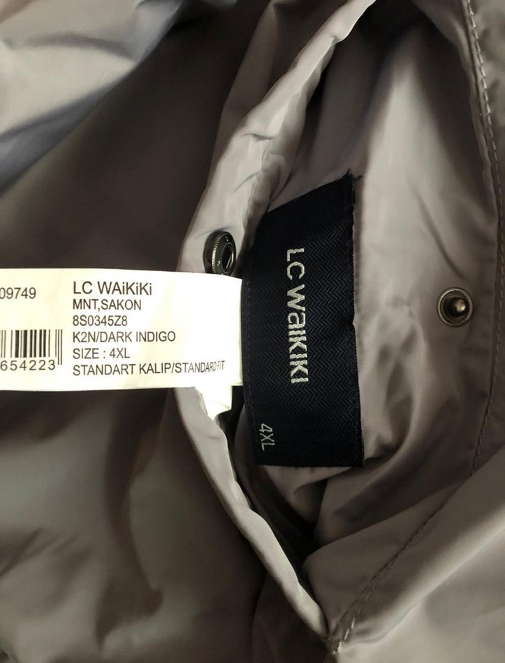 Erkek Siyah Fermuarlı Spor Ceket - Görsel 3