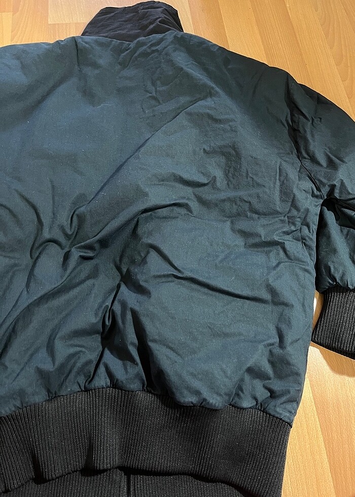 şişme ceket siyah bomber - Görsel 3