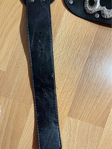 yılan figürlü deri kemer - Görsel 3