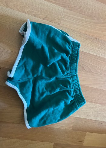 koyu yeşil Mini Spor Şort - Görsel 2