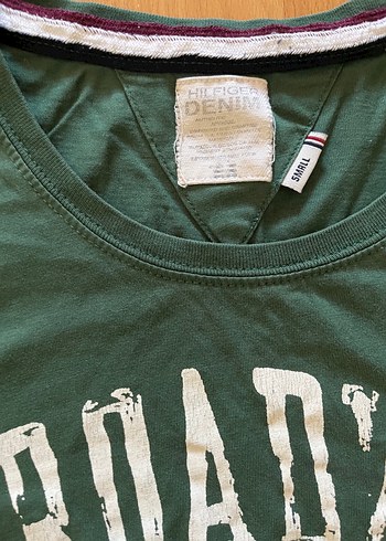 Erkek Yeşil Baskılı Kısa Kollu Tişört - Görsel 3