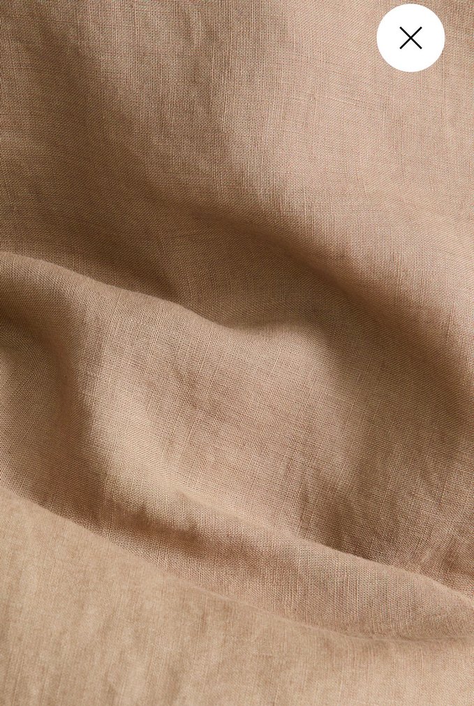 H&m home tek k. Keten nevresim takımı - Görsel 3