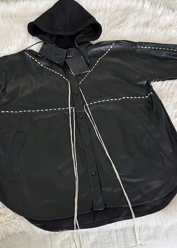 Twist deri ceket - Görsel 7