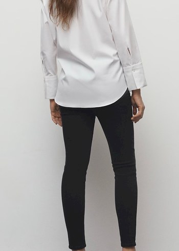 Mango Hamile skinny Kot Pantolon - Görsel 2