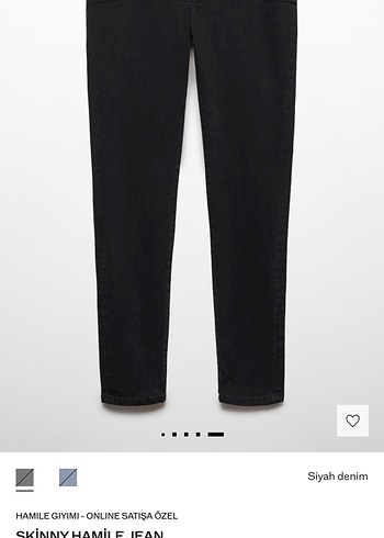 Mango Hamile skinny Kot Pantolon - Görsel 5