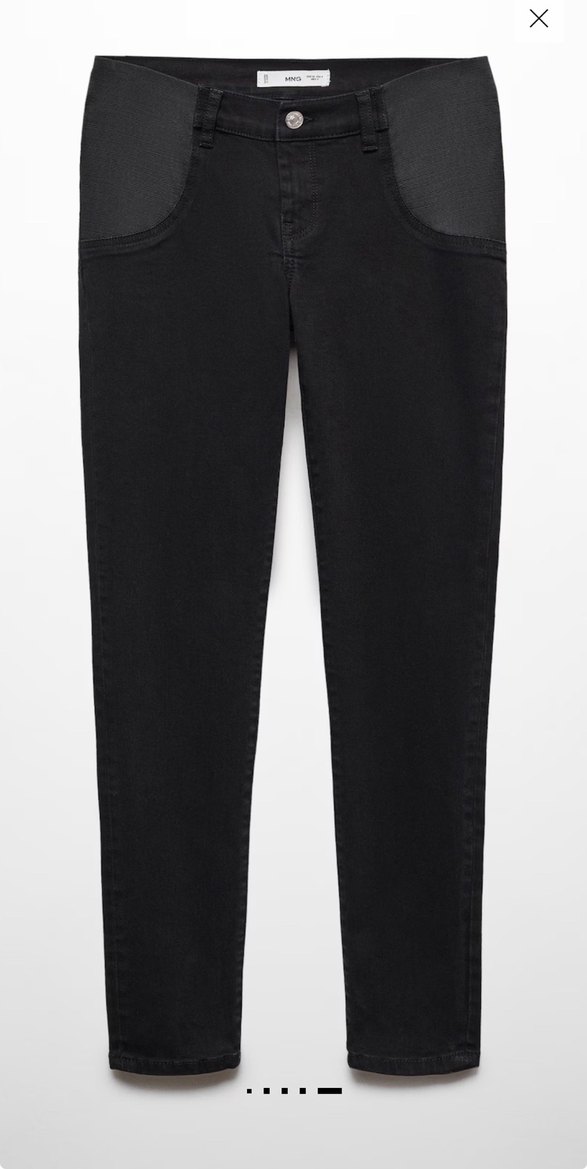 Mango Hamile skinny Kot Pantolon - Görsel 3