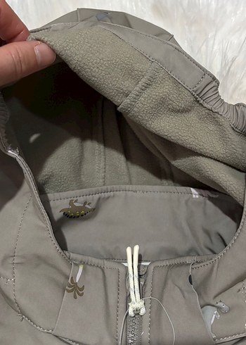 H&m Kapüşonlu Bej Erkek Çocuk Yağmurluk - Görsel 10