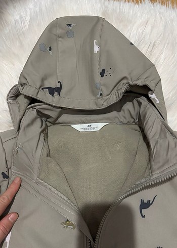 H&m Kapüşonlu Bej Erkek Çocuk Yağmurluk - Görsel 7